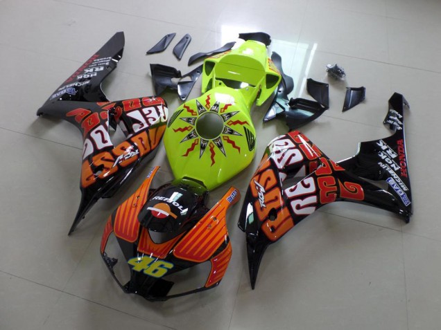 Carene Moto CBR 1000 RR 06-07 - Rossi Fluro Verde Carene Moto CBR 1000 RR 06-07 - Rossi Fluro Verde