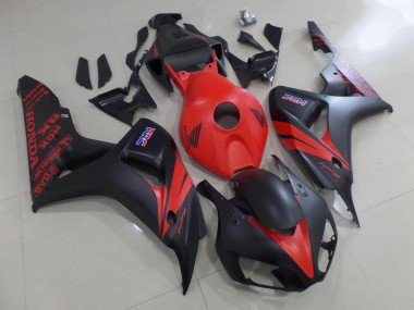 Carene Moto CBR 1000 RR 06-07 - Rosso & Nero Opaco