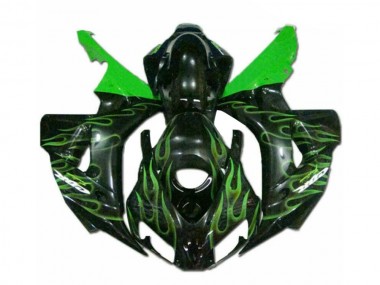 Carene Moto CBR 1000 RR 06-07 - Verde Fiamma Nero
