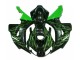 Carene Moto CBR 1000 RR 06-07 - Verde Fiamma Nero Carene Moto CBR 1000 RR 06-07 - Verde Fiamma Nero