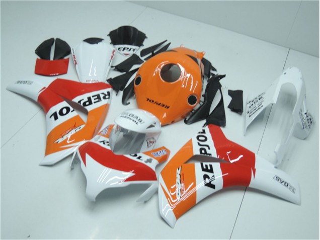 Carene Moto CBR 1000 RR 08-11 - Arancia Bianco Rosso Repsol Carene Moto CBR 1000 RR 08-11 - Arancia Bianco Rosso Repsol