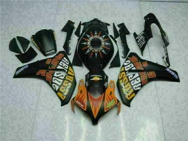 Carene Moto CBR 1000 RR 08-11 - Arancia Nero