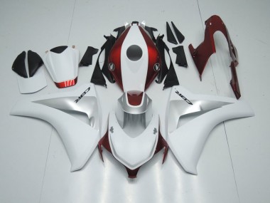 Carene Moto CBR 1000 RR 08-11 - Caramella Rosso Bianco & Argento