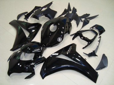 Carene Moto CBR 1000 RR 08-11 - Lucido Nero Chrome Decalcomanie