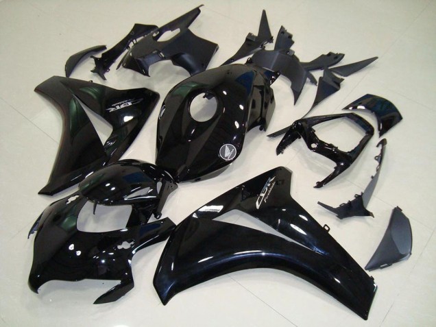 Carene Moto CBR 1000 RR 08-11 - Lucido Nero Chrome Decalcomanie Carene Moto CBR 1000 RR 08-11 - Lucido Nero Chrome Decalcomanie