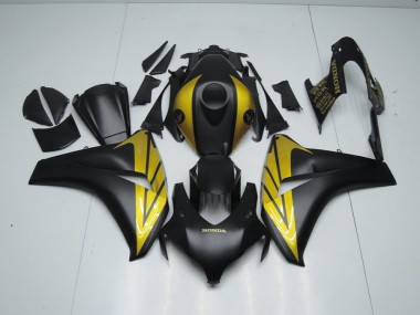 Carene Moto CBR 1000 RR 08-11 - Nero Opaco & Oro