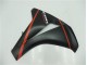 Carene Moto CBR 1000 RR 08-11 - Nero Opaco Rosso Carene Moto CBR 1000 RR 08-11 - Nero Opaco Rosso