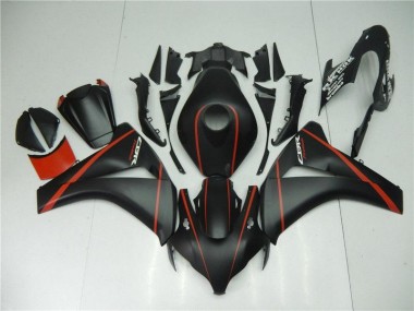 Carene Moto CBR 1000 RR 08-11 - Nero Opaco Rosso