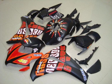 Carene Moto CBR 1000 RR 08-11 - Rossi Nero Opaco