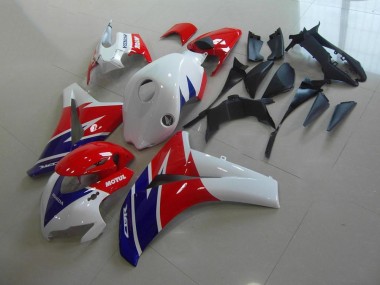 Carene Moto CBR 1000 RR 08-11 - Rosso Bianco Blu Motul