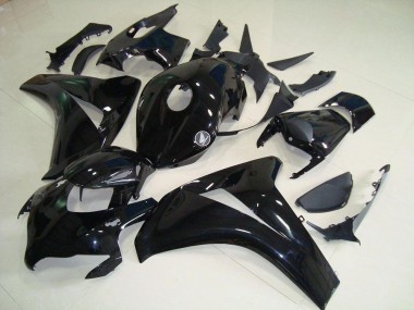 Carene Moto CBR 1000 RR 08-11 - Tutto Nero con Nessuna Decalcomania