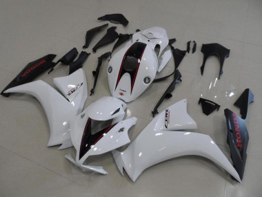 Carene Moto CBR 1000 RR 12-16 - Bianco & Nero Opaco Stile OEM