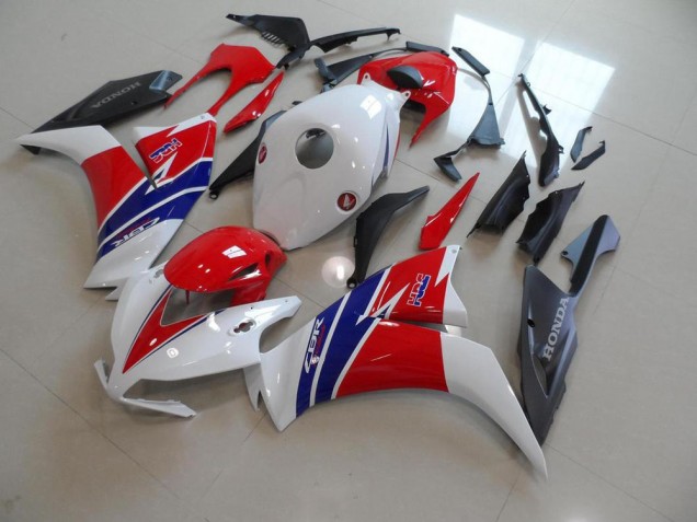 Carene Moto CBR 1000 RR 12-16 - Bianco Rosso Nero Opaco TT Legend Carene Moto CBR 1000 RR 12-16 - Bianco Rosso Nero Opaco TT Legend