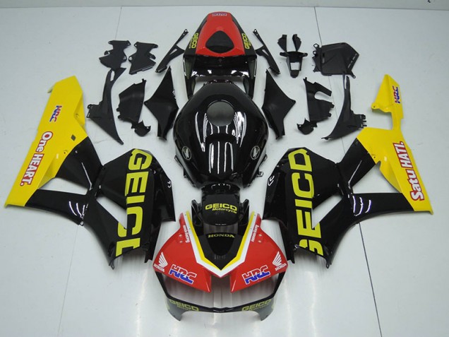 Carene Moto CBR 1000 RR 12-16 - Nero Rosso HRC Carene Moto CBR 1000 RR 12-16 - Nero Rosso HRC