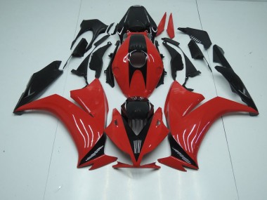 Carene Moto CBR 1000 RR 12-16 - Rosso Nero con Nessuna Decalcomania