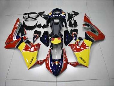 Carene Moto CBR 1000 RR 17-23 - Blu Giallo Rosso Red Bull