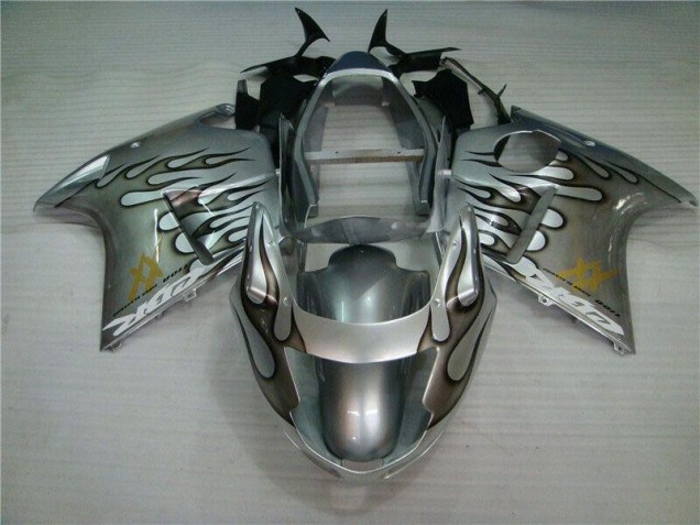 Carene Moto CBR 1100 XX 96-07 - Fiamma Argento Grigio Carene Moto CBR 1100 XX 96-07 - Fiamma Argento Grigio