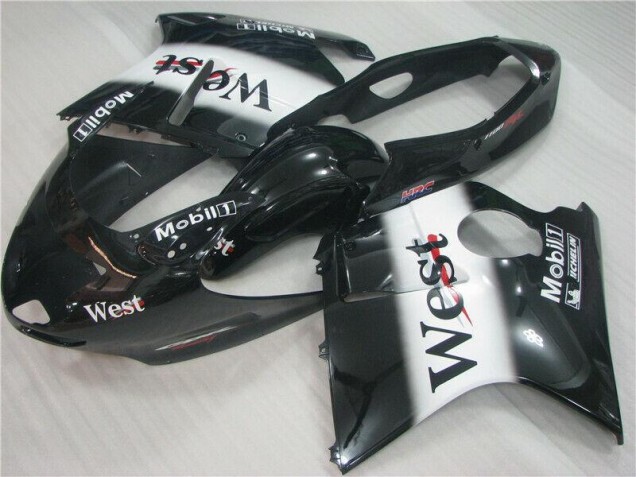 Carene Moto CBR 1100 XX 96-07 - Nero Bianco West Carene Moto CBR 1100 XX 96-07 - Nero Bianco West