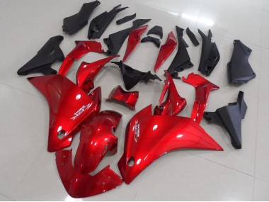 Carene Moto CBR 250 RR 11-13 - Rosso Nero Opaco
