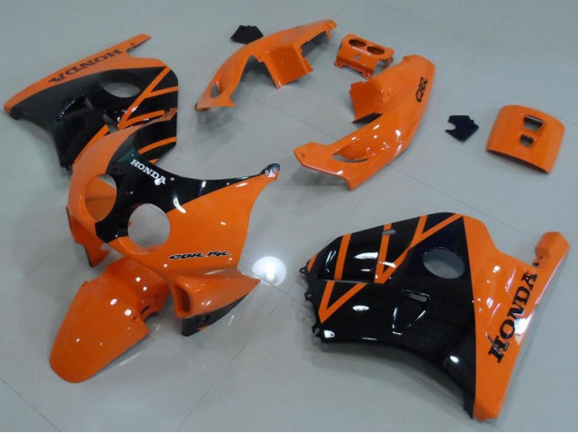 Carene Moto CBR 250 RR MC22 91-98 - Arancia Nero Carene Moto CBR 250 RR MC22 91-98 - Arancia Nero