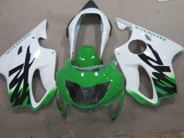 Carene Moto CBR 600 F4 99-00 - Bianco Verde Carene Moto CBR 600 F4 99-00 - Bianco Verde