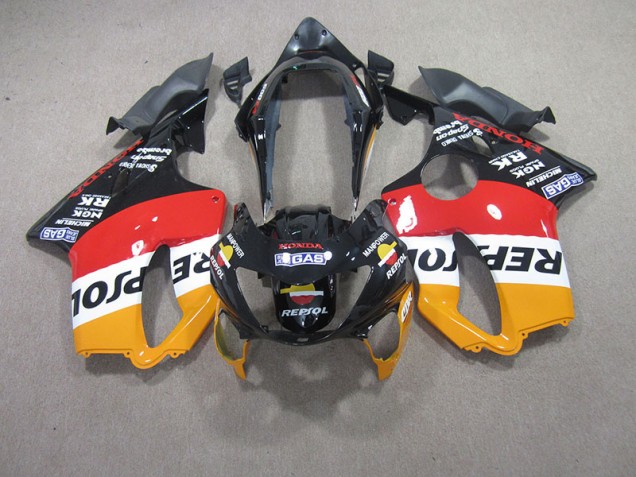 Carene Moto CBR 600 F4 99-00 - Rosso Nero Repsol Carene Moto CBR 600 F4 99-00 - Rosso Nero Repsol