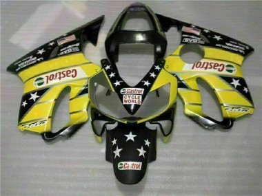 Carene Moto CBR 600 F4i 01-03 - Giallo Nero Castrol Cycle World