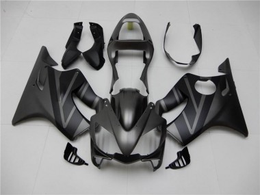 Carene Moto CBR 600 F4i 01-03 - Nero Opaco Grigio