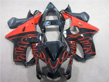 Carene Moto CBR 600 F4i 01-03 - Nero Rosso Fiamma