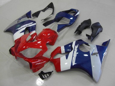 Carene Moto CBR 600 F4i 01-03 - Rosso Blu Argento
