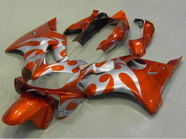 Carene Moto CBR 600 F4i 04-07 - Arancia Argento Carene Moto CBR 600 F4i 04-07 - Arancia Argento