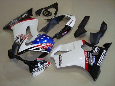 Carene Moto CBR 600 F4i 04-07 - Bianco Blu DENSO HRC Carrera