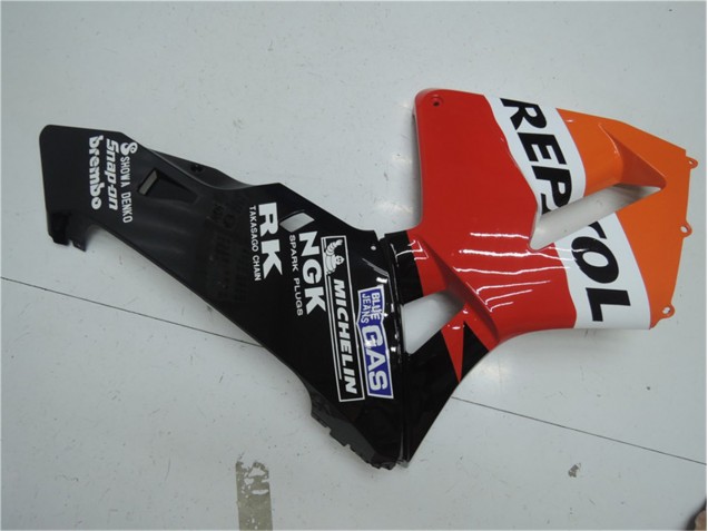 Carene Moto CBR 600 RR 03-04 - Arancia Rosso Nero Repsol