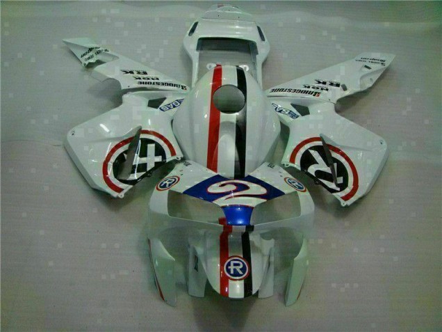 Carene Moto CBR 600 RR 03-04 - Bianco Blu R 2