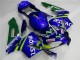 Carene Moto CBR 600 RR 03-04 - Blu Verde Movistar Castrol Carene Moto CBR 600 RR 03-04 - Blu Verde Movistar Castrol