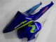 Carene Moto CBR 600 RR 03-04 - Blu Verde Movistar Castrol Carene Moto CBR 600 RR 03-04 - Blu Verde Movistar Castrol