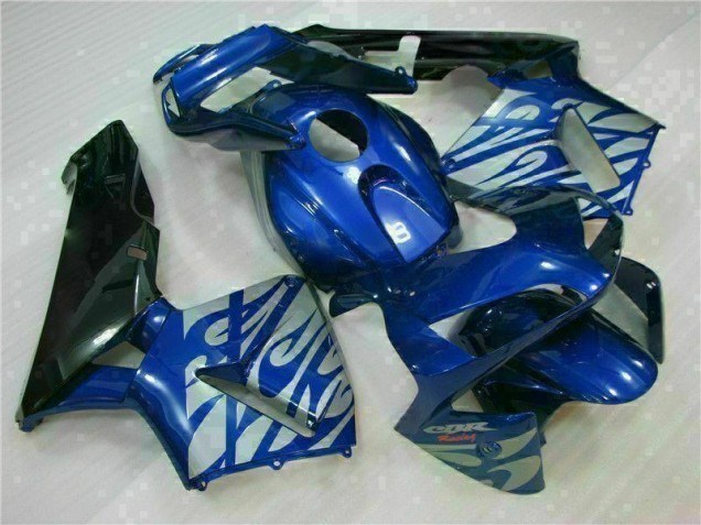 Carene Moto CBR 600 RR 03-04 - Blu con Argento Fiamma Carene Moto CBR 600 RR 03-04 - Blu con Argento Fiamma