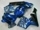 Carene Moto CBR 600 RR 03-04 - Blu con Argento Fiamma Carene Moto CBR 600 RR 03-04 - Blu con Argento Fiamma