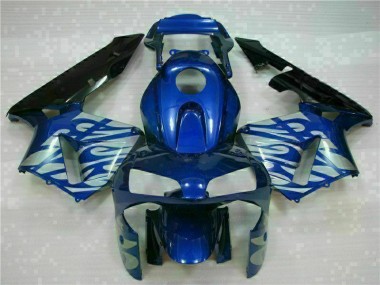 Carene Moto CBR 600 RR 03-04 - Blu con Argento Fiamma