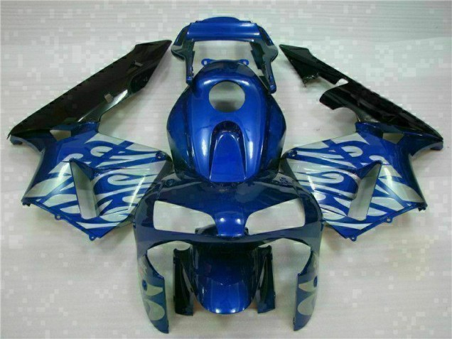 Carene Moto CBR 600 RR 03-04 - Blu con Argento Fiamma Carene Moto CBR 600 RR 03-04 - Blu con Argento Fiamma