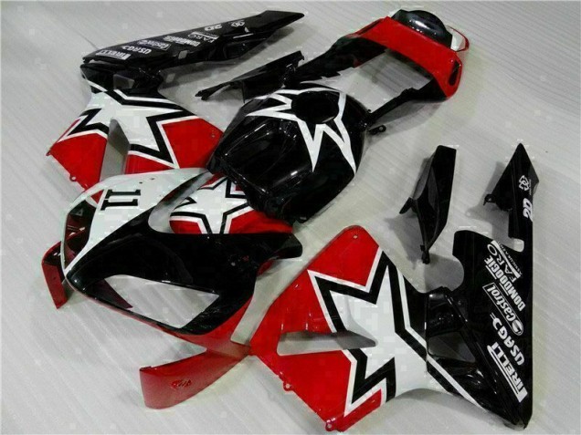 Carene Moto CBR 600 RR 03-04 - Nero Bianco 11 Carene Moto CBR 600 RR 03-04 - Nero Bianco 11