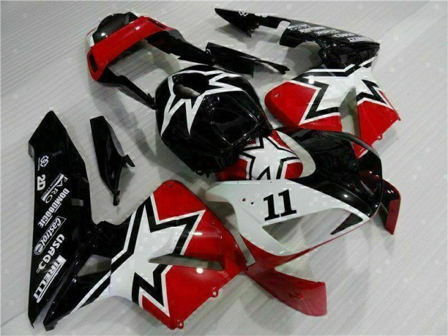 Carene Moto CBR 600 RR 03-04 - Nero Bianco 11 Carene Moto CBR 600 RR 03-04 - Nero Bianco 11