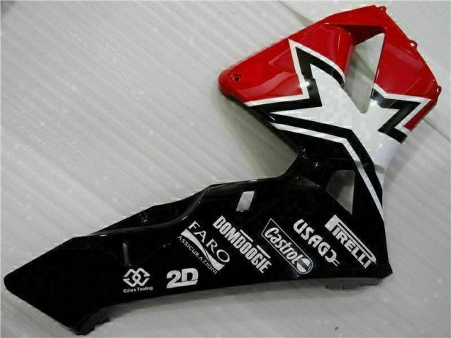Carene Moto CBR 600 RR 03-04 - Nero Bianco 11 Carene Moto CBR 600 RR 03-04 - Nero Bianco 11
