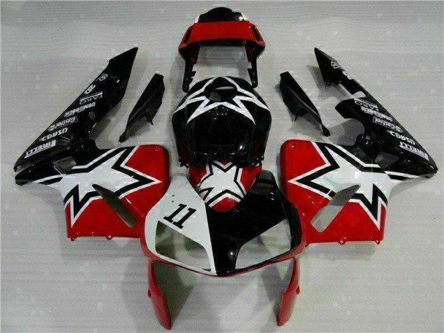 Carene Moto CBR 600 RR 03-04 - Nero Bianco 11 Carene Moto CBR 600 RR 03-04 - Nero Bianco 11