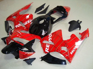Carene Moto CBR 600 RR 03-04 - Nero Uomo Ragno Repsol