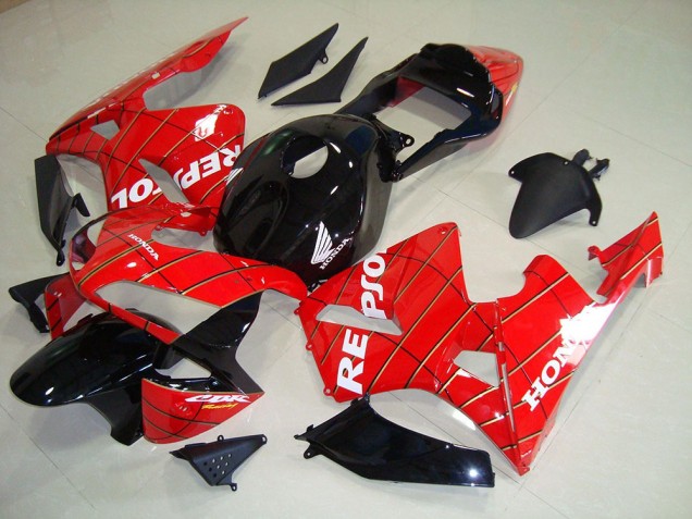 Carene Moto CBR 600 RR 03-04 - Nero Uomo Ragno Repsol Carene Moto CBR 600 RR 03-04 - Nero Uomo Ragno Repsol