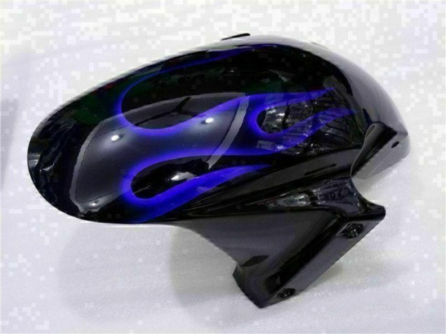 Carene Moto CBR 600 RR 03-04 - Nero con Blu Fiamma Carene Moto CBR 600 RR 03-04 - Nero con Blu Fiamma