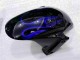 Carene Moto CBR 600 RR 03-04 - Nero con Blu Fiamma Carene Moto CBR 600 RR 03-04 - Nero con Blu Fiamma