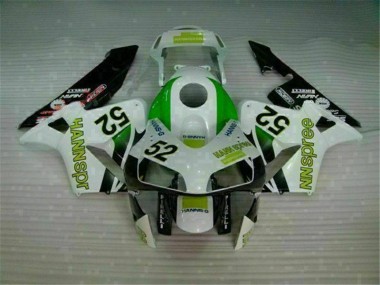 Carene Moto CBR 600 RR 03-04 - Verde Bianco Nero