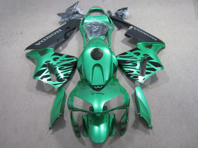 Carene Moto CBR 600 RR 03-04 - Verde Nero Carene Moto CBR 600 RR 03-04 - Verde Nero